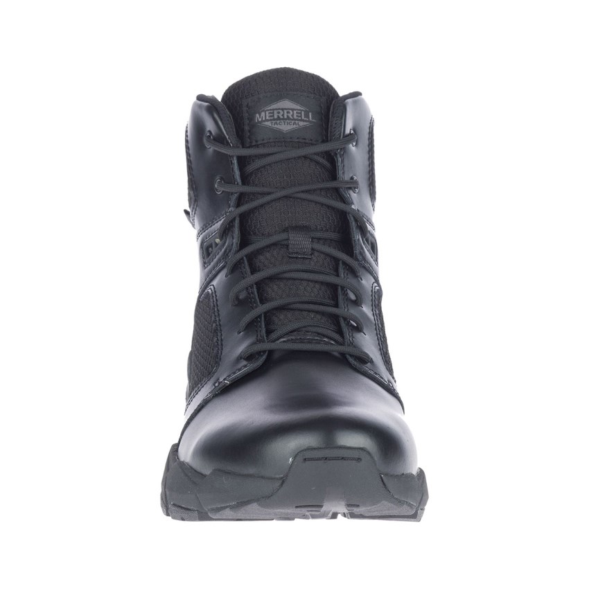 Chaussure de Securite Merrell Fullbench Tactical Mid Waterproof Noir Homme | I.R.VTDF